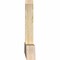 Ekena Millwork Portland Rough Sawn Timber Gable Bracket, Douglas Fir, 84"W x 28"H x 4"D x 6"F, 8/12 Pitch GBW084X28X0406POR00RDF - alternate 5